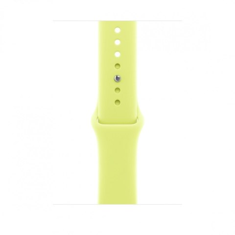 Pasek sportowy w kolorze neonowym żółtym do koperty 46 mm - rozmiar S/M