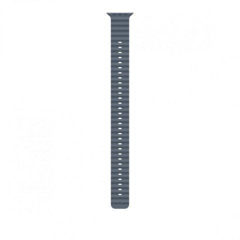 Przedłużka do paska Ocean w kolorze marynarskiego granatu do koperty 49 mm - elementy z tytanu w kolorze czarnym