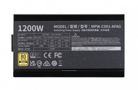 Zasilacz Elite Gold 1200W 80 Plus ATX 3.1