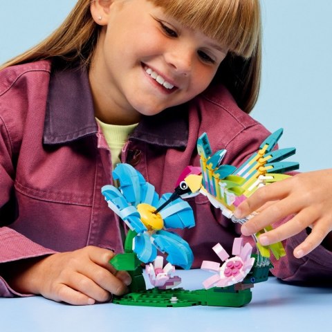 Klocki Creator 31384 Dzikie zwierzęta: kolorowy koliber