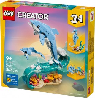 Klocki Creator 31385 Zwierzęta morskie: piękny delfin