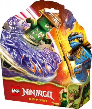 Klocki Ninjago 71849 Nya kontra zmutowany potwór na spinnerze