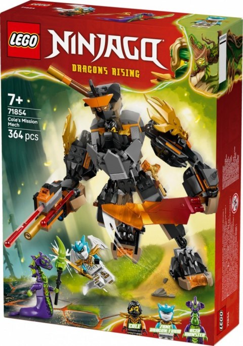 Klocki Ninjago 71854 Mech specjalny Colea i Zane w smoczej zbroi