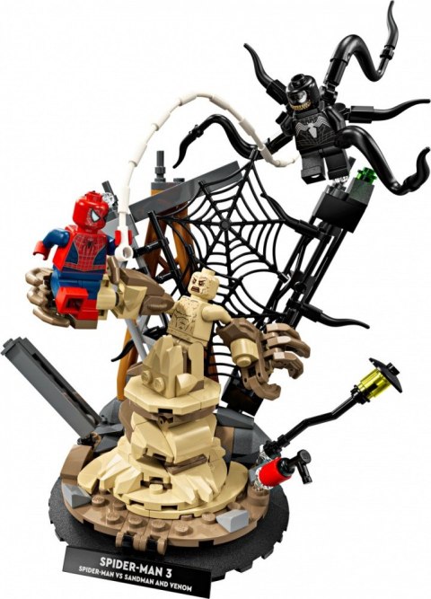 Klocki Super Heroes 76334 Epicka bitwa: Spider-Man kontra Sandman