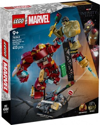 Klocki Super Heroes 76343 Epicka bitwa: Hulkbuster kontra Hulk