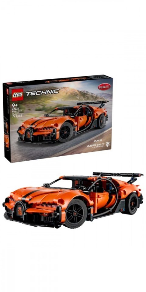 Klocki Technic 42222 Hipersamochód Bugatti Chiron Pur Sport