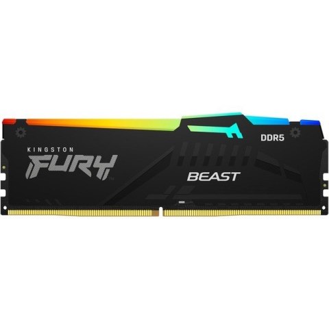 Pamięć DDR5 Fury Beast Black RGB 32GB(1*32GB)/5600 CL36 EXPO