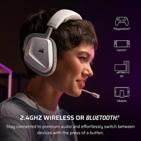 Słuchawki bezprzewodowe Void Wireless v2 Playstation białe