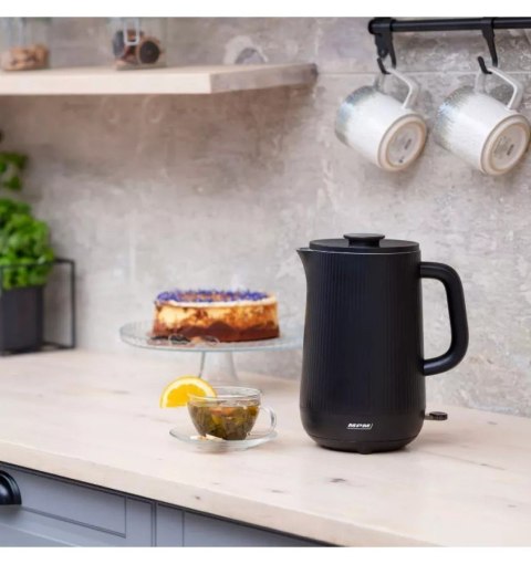 Czajnik podwójne ścianki 1,7L czarny MCZ-115/C