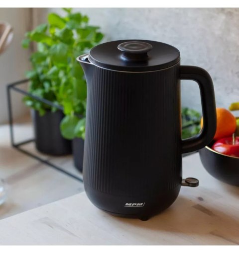 Czajnik podwójne ścianki 1,7L czarny MCZ-115/C