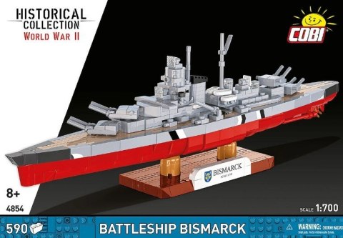 Klocki Battleship Bismarck 590 klocków