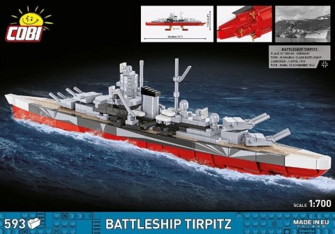 Klocki Battleship Tirpitz 593 klocki