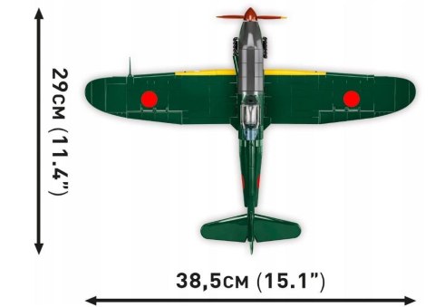 Klocki Historical Collection WWII KAWASAKI KI-61-I HIEN (TONY) 324K