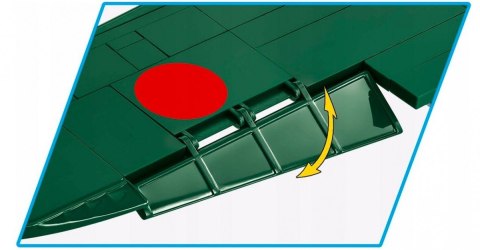 Klocki Historical Collection WWII KAWASAKI KI-61-I HIEN (TONY) 324K