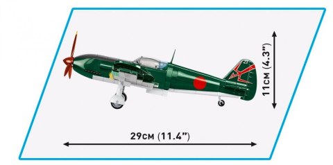 Klocki Historical Collection WWII KAWASAKI KI-61-I HIEN (TONY) 324K