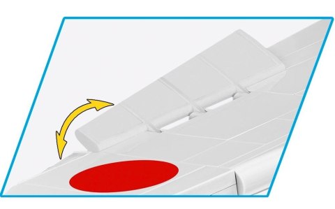 Klocki Mitsubishi A6M2 Zero-Sen