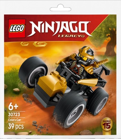 Klocki Ninjago 30723 Samochód ninja Cole`a