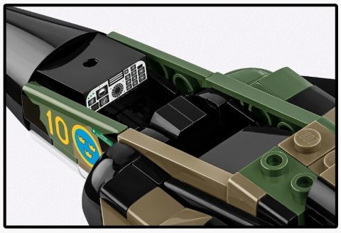 Klocki Saab AJS 37 Viggen 911 klocków