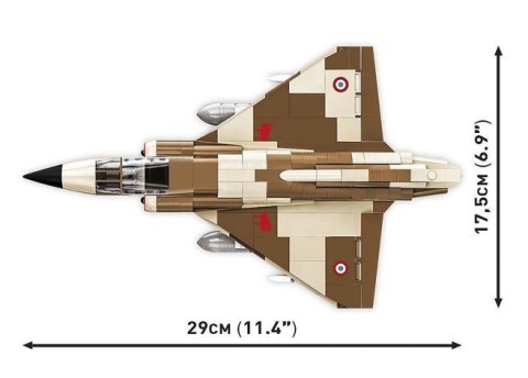 Konstrukcyjne Armed Forces Mirage IIIC Vexin 444 elementy