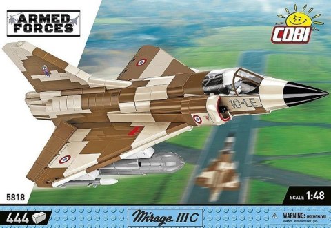 Konstrukcyjne Armed Forces Mirage IIIC Vexin 444 elementy