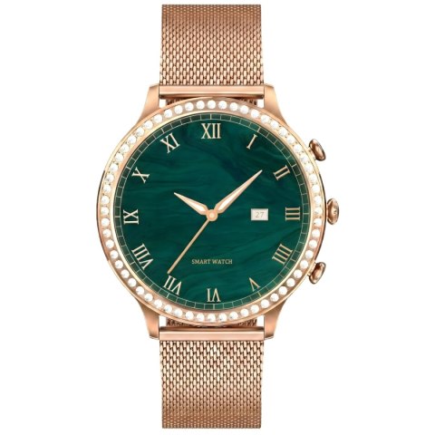 Smartwatch Gravity Różowe Złoto Pasek i Bransoleta GT5-5