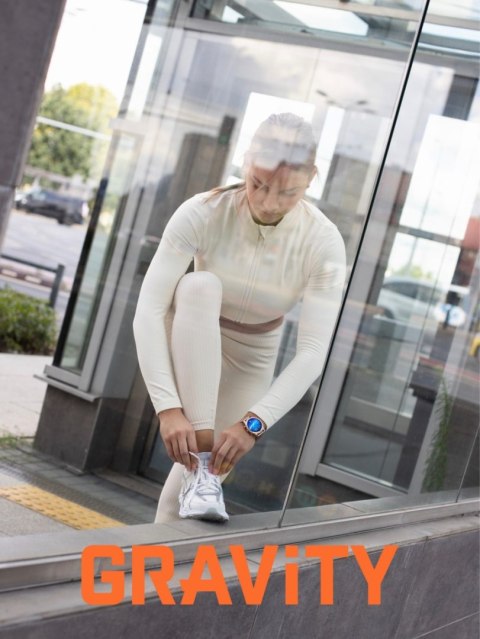 Smartwatch Gravity Różowe Złoto Pasek i Bransoleta GT5-5