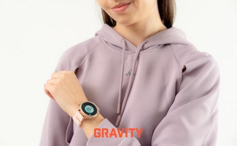 Smartwatch Gravity Różowe Złoto Pasek i Bransoleta GT5-5