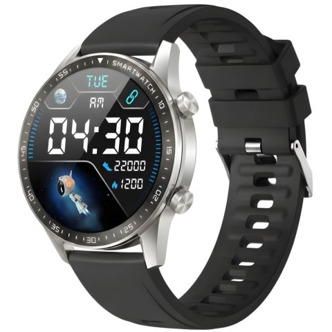 Smartwatch Gravity Srebrny 2 Paski GT10-7