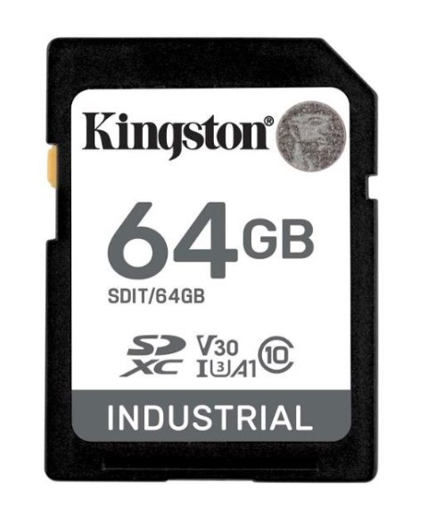 Karta microSD 64GB CL10 UHS-I Industrial