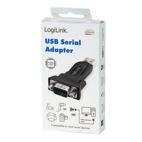 Adapter USB2.0 A/M do DB9/M (RS232) Win 11