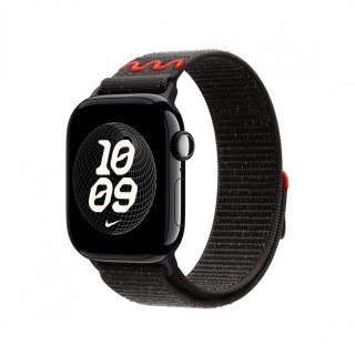 Opaska sportowa Nike w kolorze nocnej czerni do koperty 42 mm