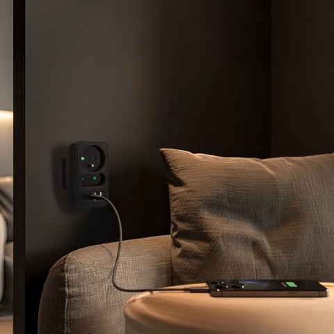 Rozdzielacz na 2 gniazda MCE249 F/B