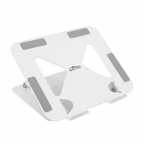 Podstawka pod laptopa, regulowana, ergonomiczna 10-17 cali LAPTOP STAND MT2661W (biała)