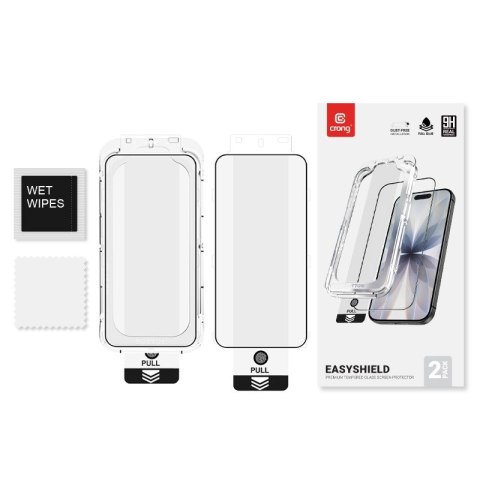 Szkło hartowane EasyShield 2-Pack - iPhone 17 Pro Max / iPhone 16 Pro Max (2 sztuki)