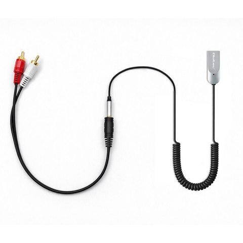 Bezprzewodowy adapter odbiornik dźwięku Audio HiFi Home&Car | Bluetooth 6.0 | 2 x RCA | 1 x AUX MiniJack 3.5mm | USB | Mikrofon