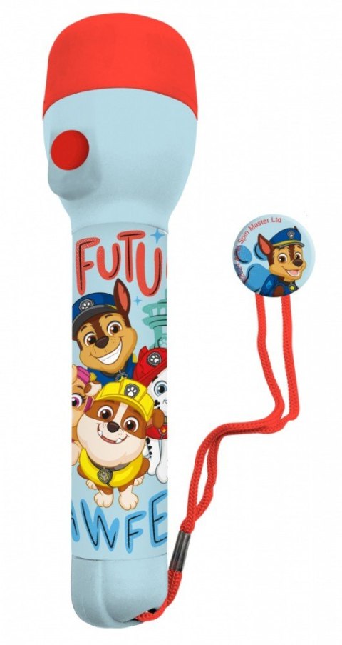 Latarka duża Psi Patrol 16 cm błękitna