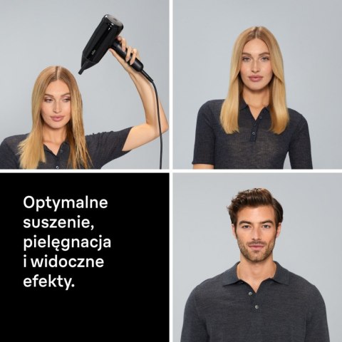 Suszarka do włosów 2100W, wskaźniki LED HD410E