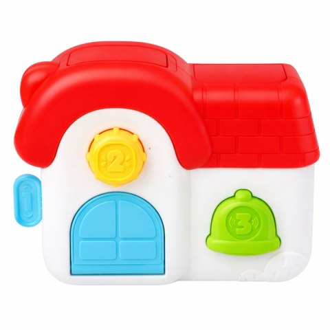 Domek Interaktywny Edukacyjny Dla Malucha Wyskakujące Zwierzątka