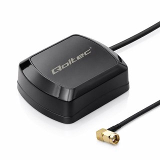 Mobilna Antena GPS GLONASS z podstawą magnetyczną | dookólna | 28dBi | 50W | SMA RA