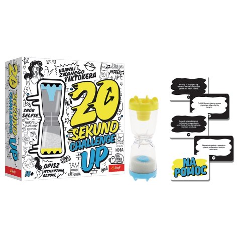 Gra planszowa 20 sekund challenge: nowe rozdanie Trefl 02903