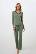 Piżama Damska Model Emerald Dreams Green - Momenti Per Me