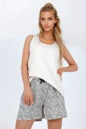 Piżama Damska Model Make It Happen Beige - Momenti Per Me