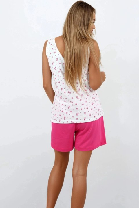 Piżama Damska Model Rose Blossom Pink - Momenti Per Me Piżama Damska Model Rose Blossom Pink - Momenti Per Me