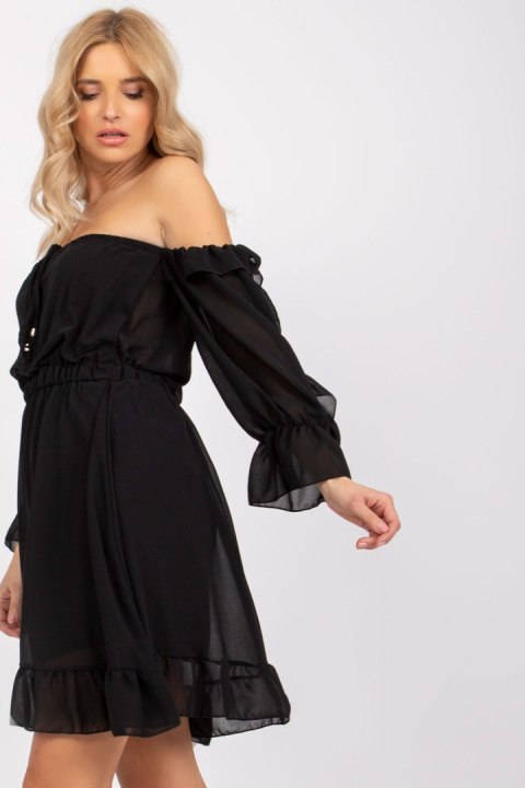 Sukienka Model TW-SK-BI-1189.47 Black - Och Bella Sukienka Model TW-SK-BI-1189.47 Black - Och Bella
