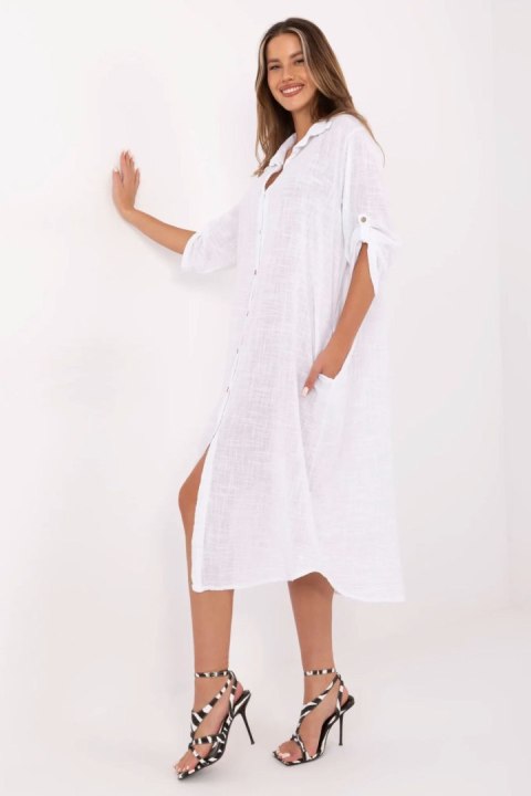 Sukienka Model TW-SK-BI-24135.81 White - Och Bella Sukienka Model TW-SK-BI-24135.81 White - Och Bella