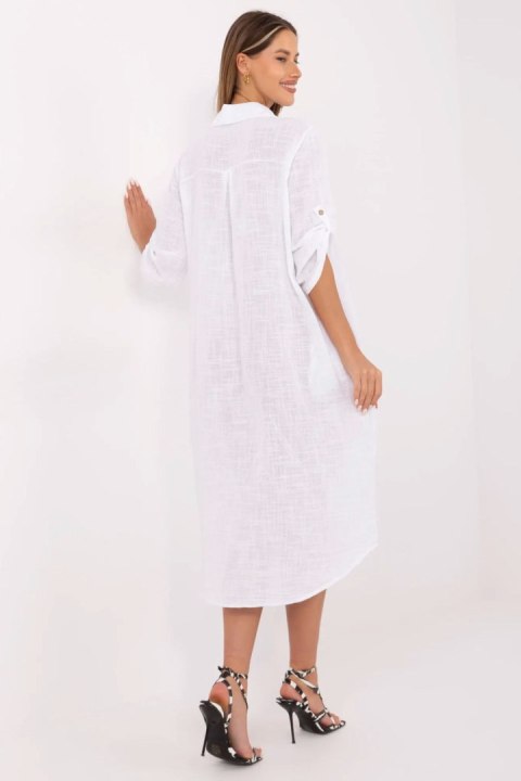 Sukienka Model TW-SK-BI-24135.81 White - Och Bella Sukienka Model TW-SK-BI-24135.81 White - Och Bella