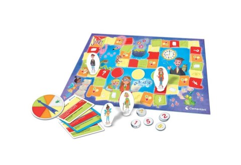 Gra planszowa Edukacja Matematyczna Uczę się Bawiąc Język Polski Clementoni 50778