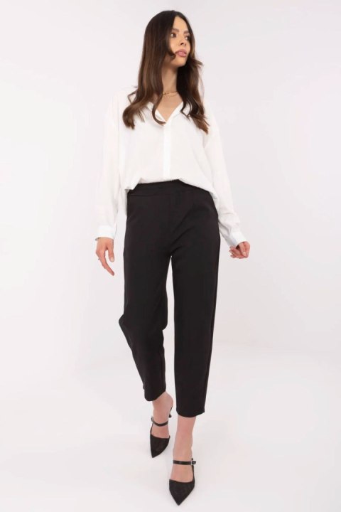 Spodnie Damskie Model TW-SP-BI-2171.68 Black - Och Bella Spodnie Damskie Model TW-SP-BI-2171.68 Black - Och Bella