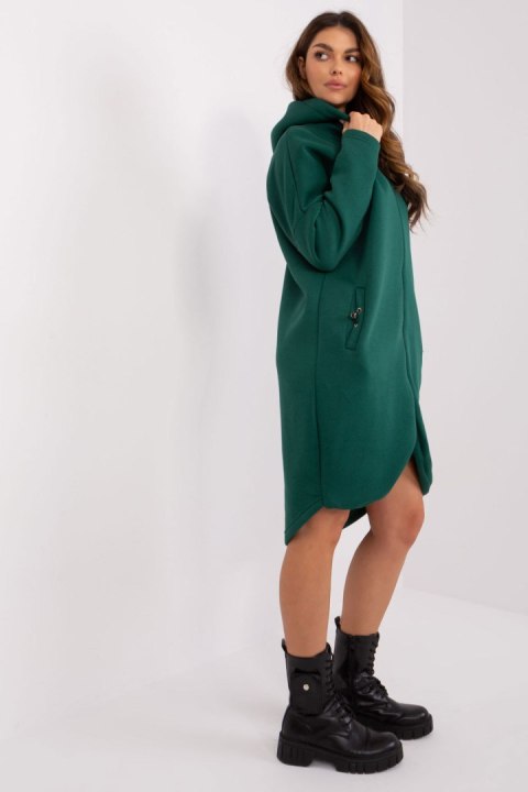 Bluza Damska Model RV-BL-4858-2.97P Dark Green - Relevance Bluza Damska Model RV-BL-4858-2.97P Dark Green - Relevance