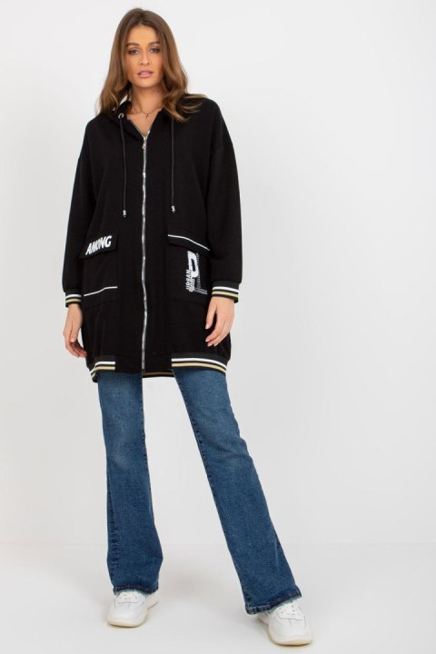Bluza Damska Model RV-BL-8149.91P Black - Relevance Bluza Damska Model RV-BL-8149.91P Black - Relevance
